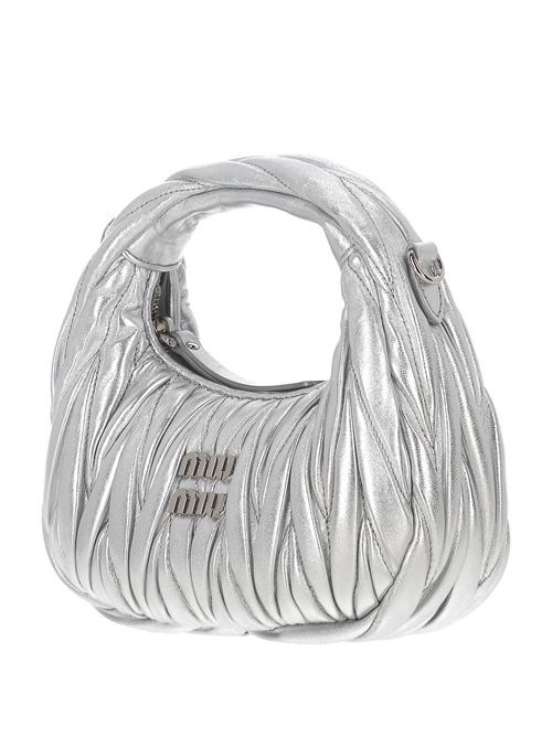 Mini borsa hobo Wander in nappa matelassé MIU MIU | 5BP078AN88F0118